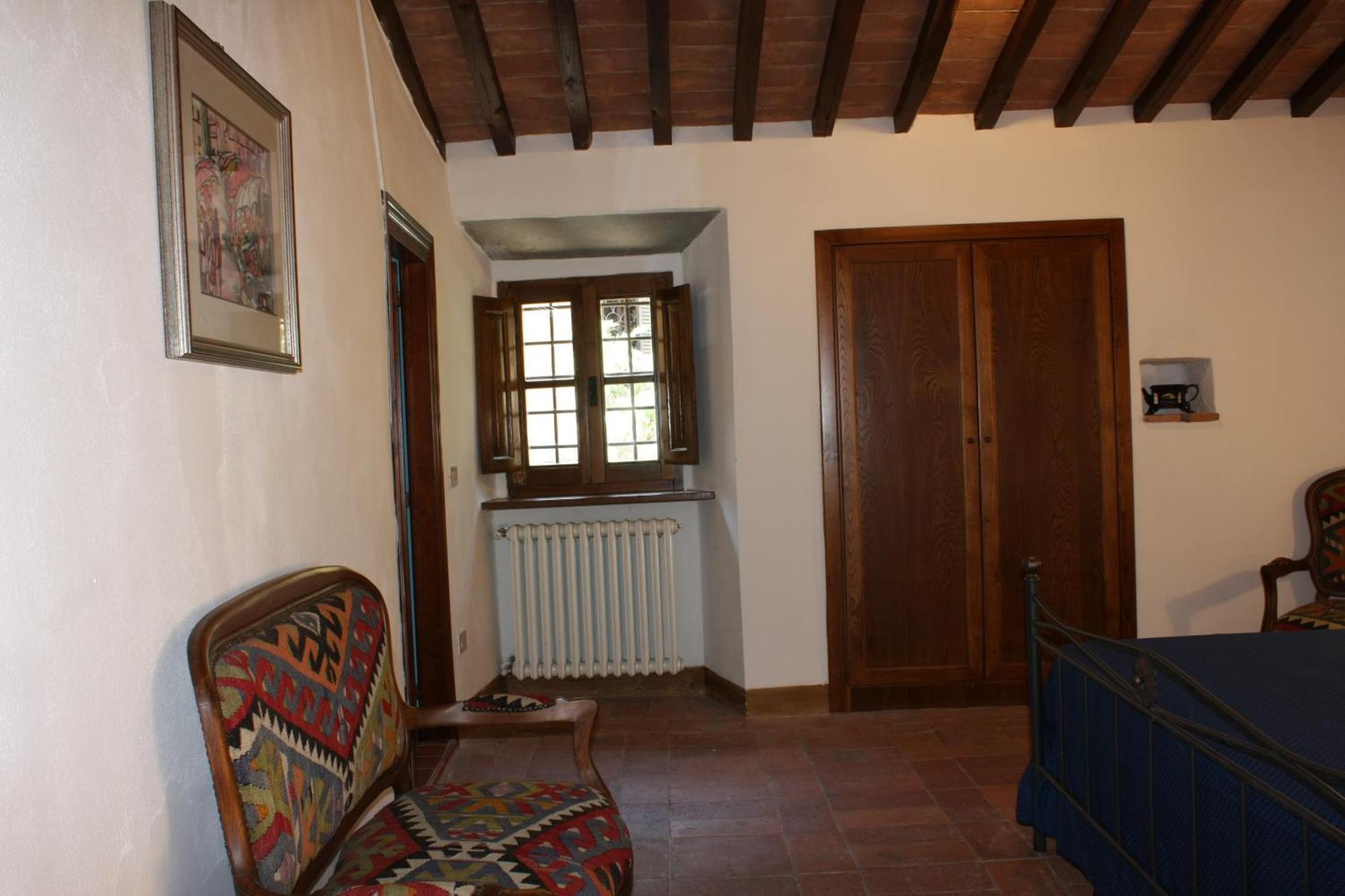 Villa La Nussa Capolona Bagian luar foto